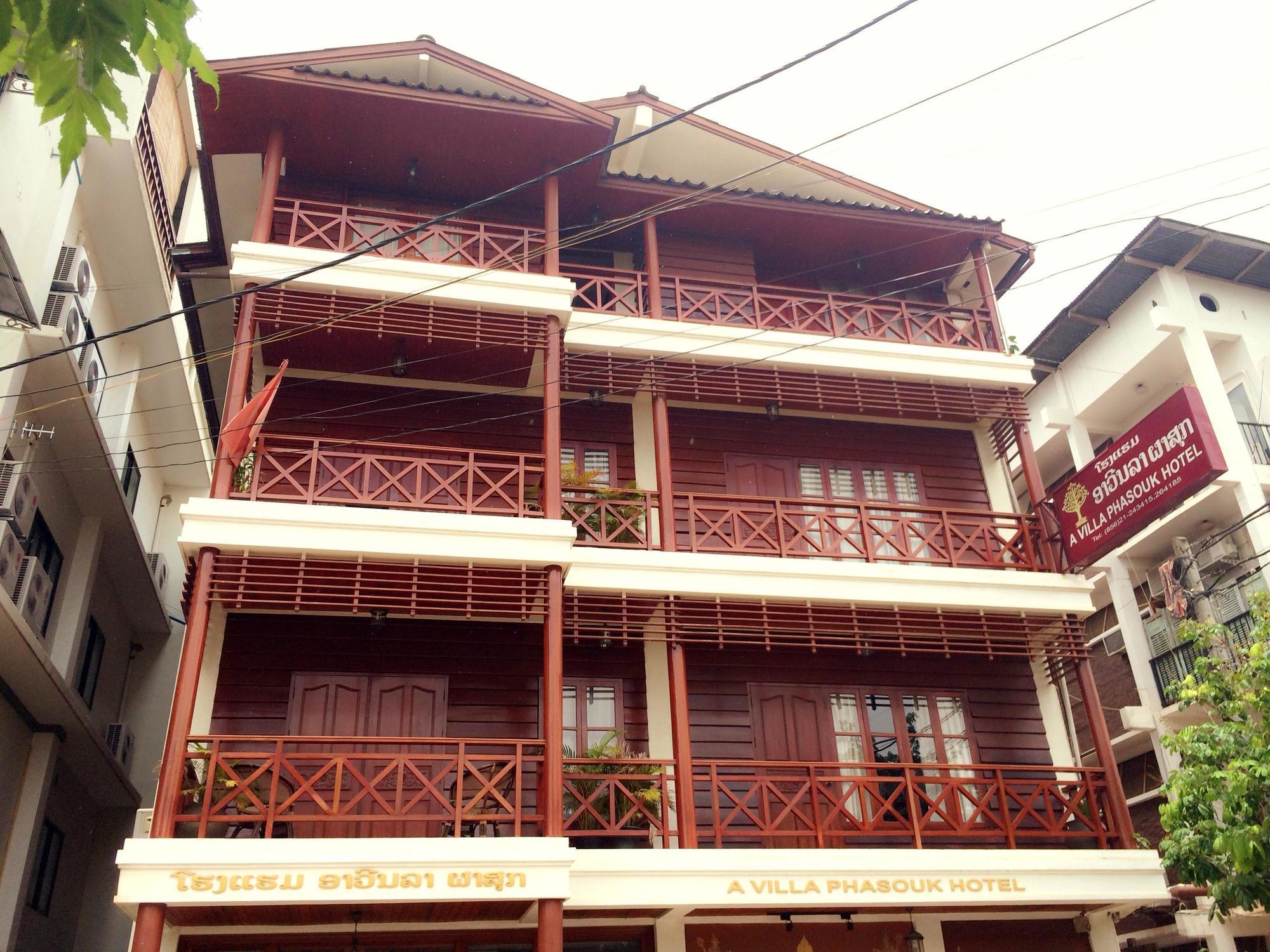 Avilla Phasouk Hotel Vientiane Exterior photo
